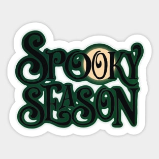 Spooky Season Sticker | Green Sticker